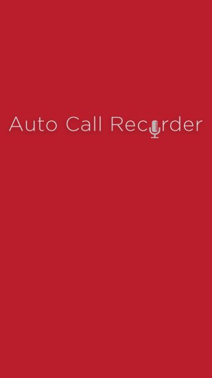 game pic for Automatic Call Recorder